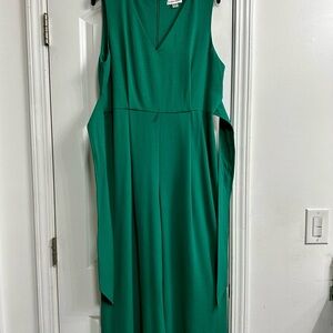 Calvin Klein Vibrant Green Jumpsuit NWOT